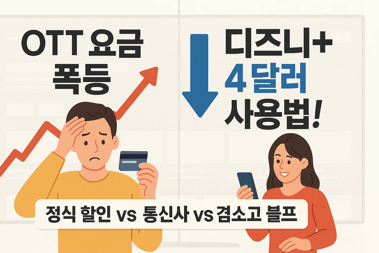 디즈니플러스 요금제 할인, 디즈니플러스 4달러 사용, 블랙프라이데이 할인