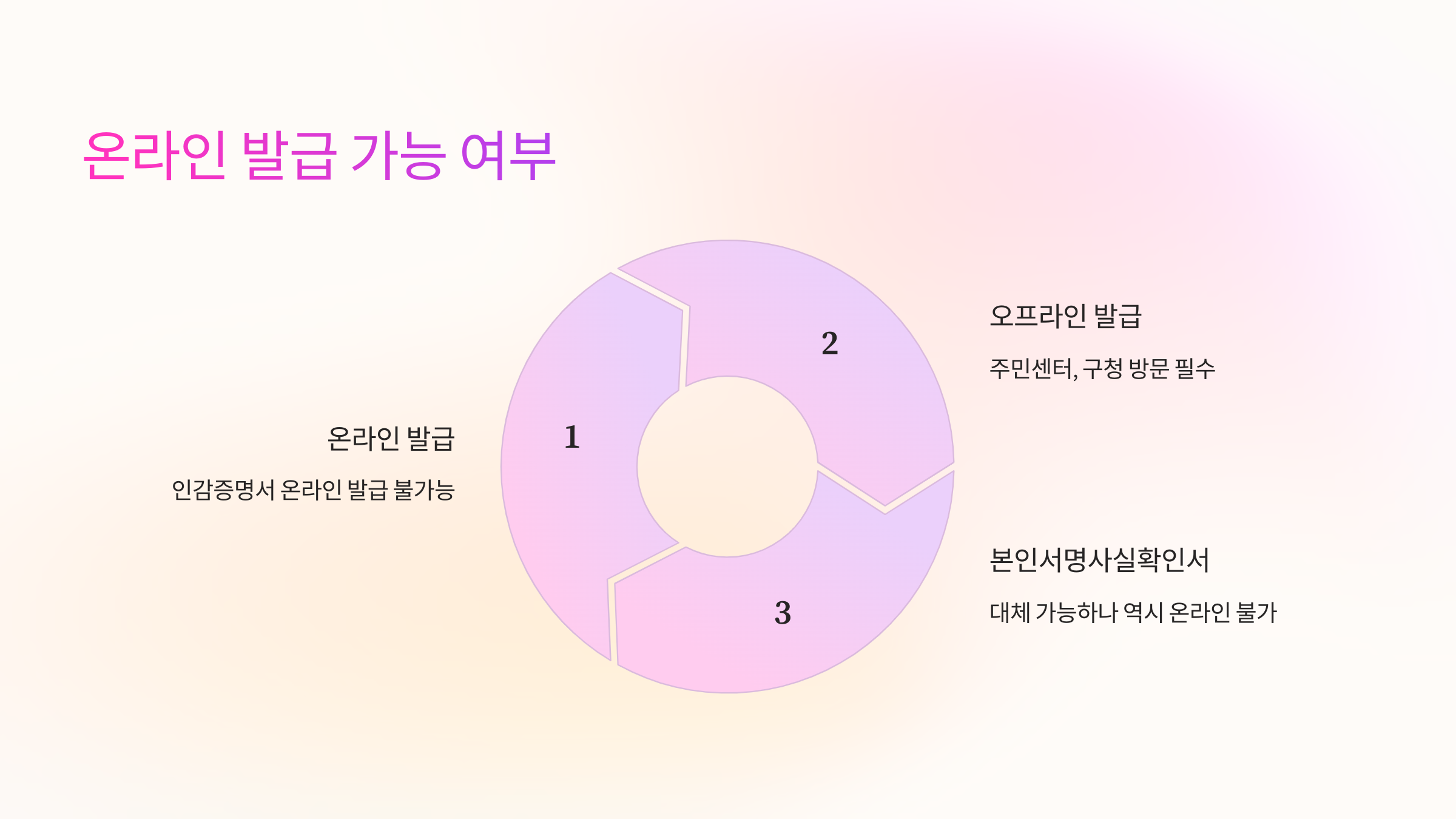 온라인 발급 가능 여부 🌐