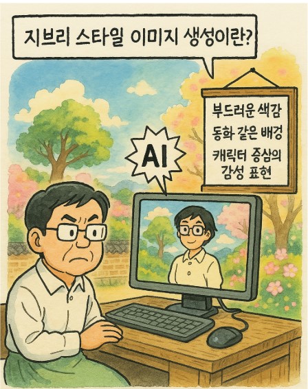 지브리 스타일 이미지 생성이란?