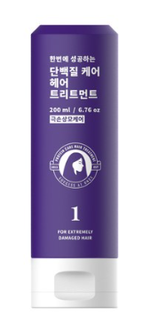 한번에 성공하는 단백질 케어 헤어 트리트먼트&#44; 1개&#44; 200ml
