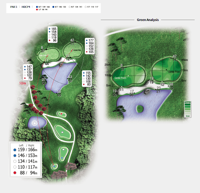라데나 골프클럽 코스공략도 25