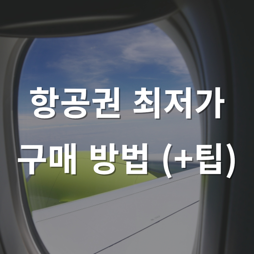 일본여행 삿포로 항공권 최저가 구매 방법 (+팁)