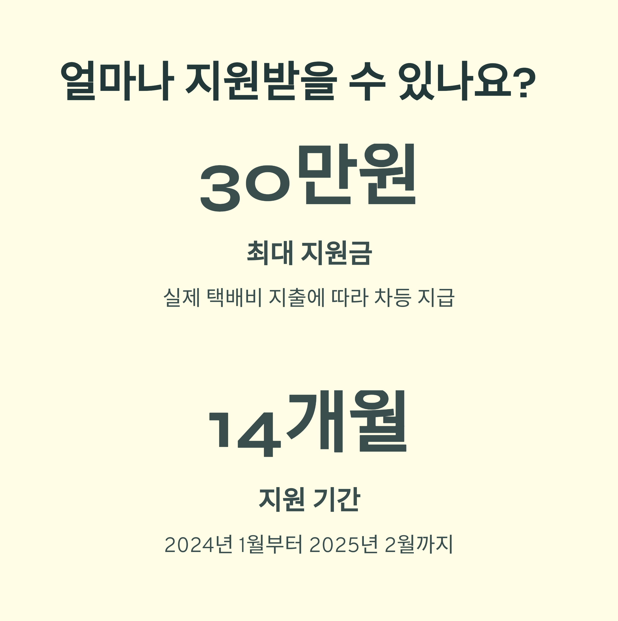 소상공인 택배비 지원 사업 총정리