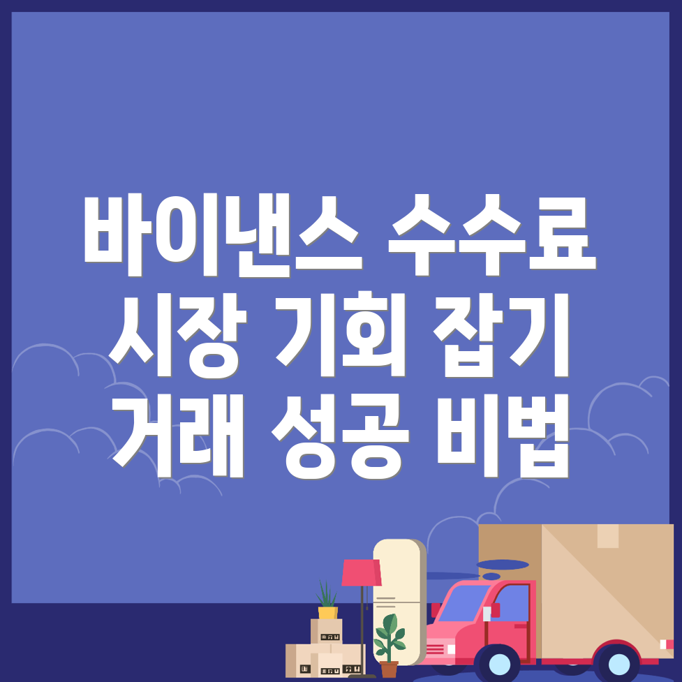 바이낸스 수수료