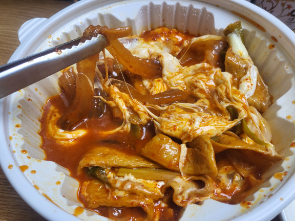 동대문엽기떡볶이-수원조원점-착한맛저당 배달주문 후기