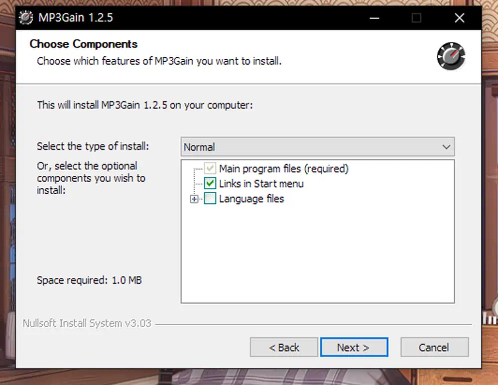 MP3Gain 설치하기