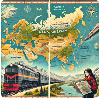 시베리아 횡단열차 사진