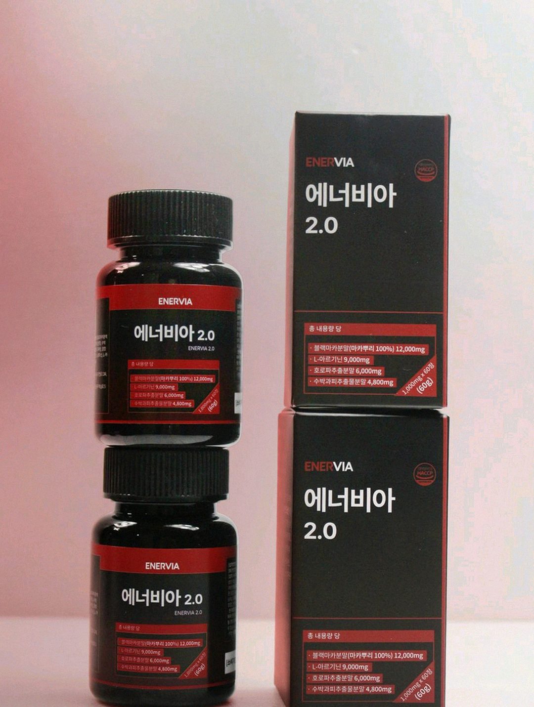 enervia tablets on palm size comparison