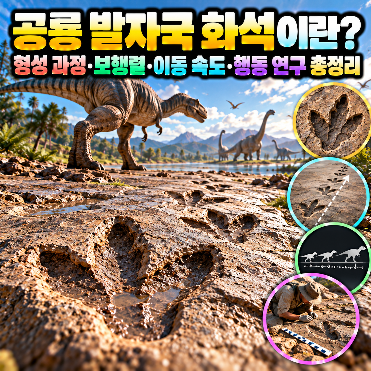 공룡 발자국 화석