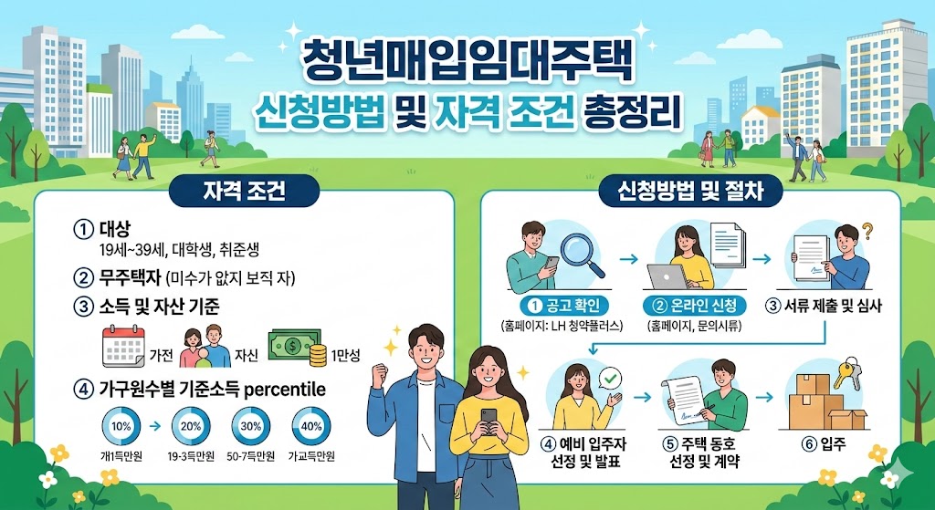 청년매입임대주택 신청방법