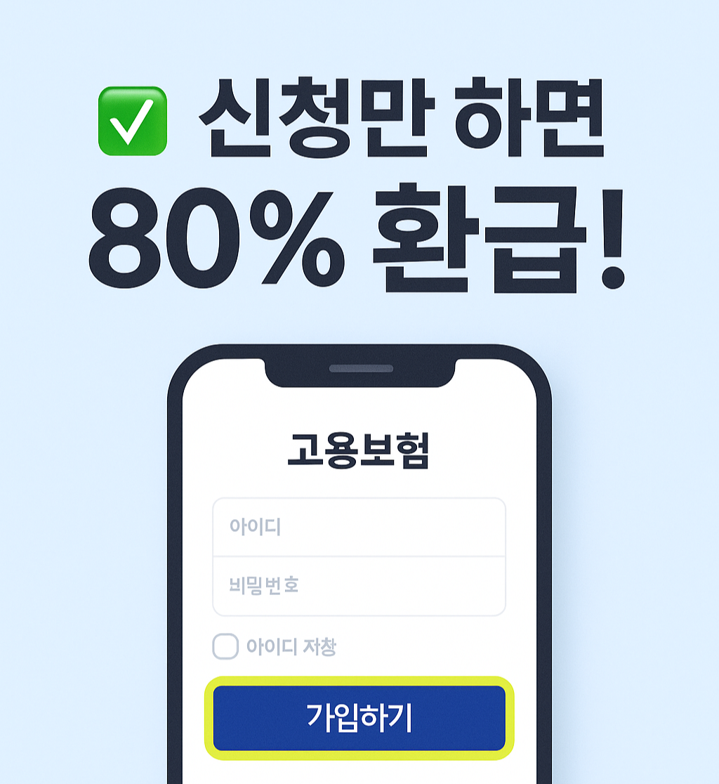 ㅍ#사장님실업급여 #자영업자고용보험 #고용보험료환급 #자영업자실업급여 #2025정부지원금 #고용보험가입 #실업급여신청방법 #고용보험료80지원 #자영업자혜택 #정부지원사업 썸네일 이미지