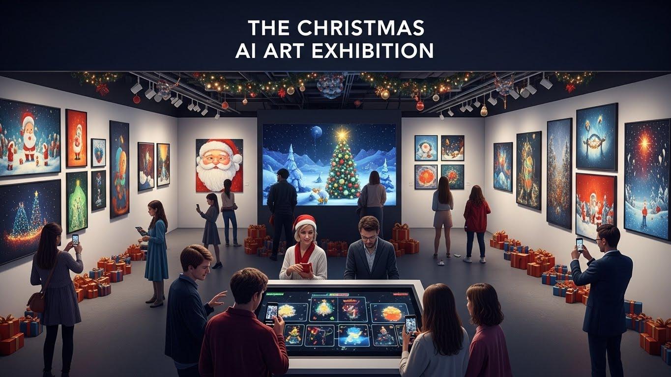 크리스마스 AI 아트전