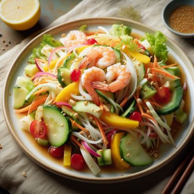 배추 과일 겨자채