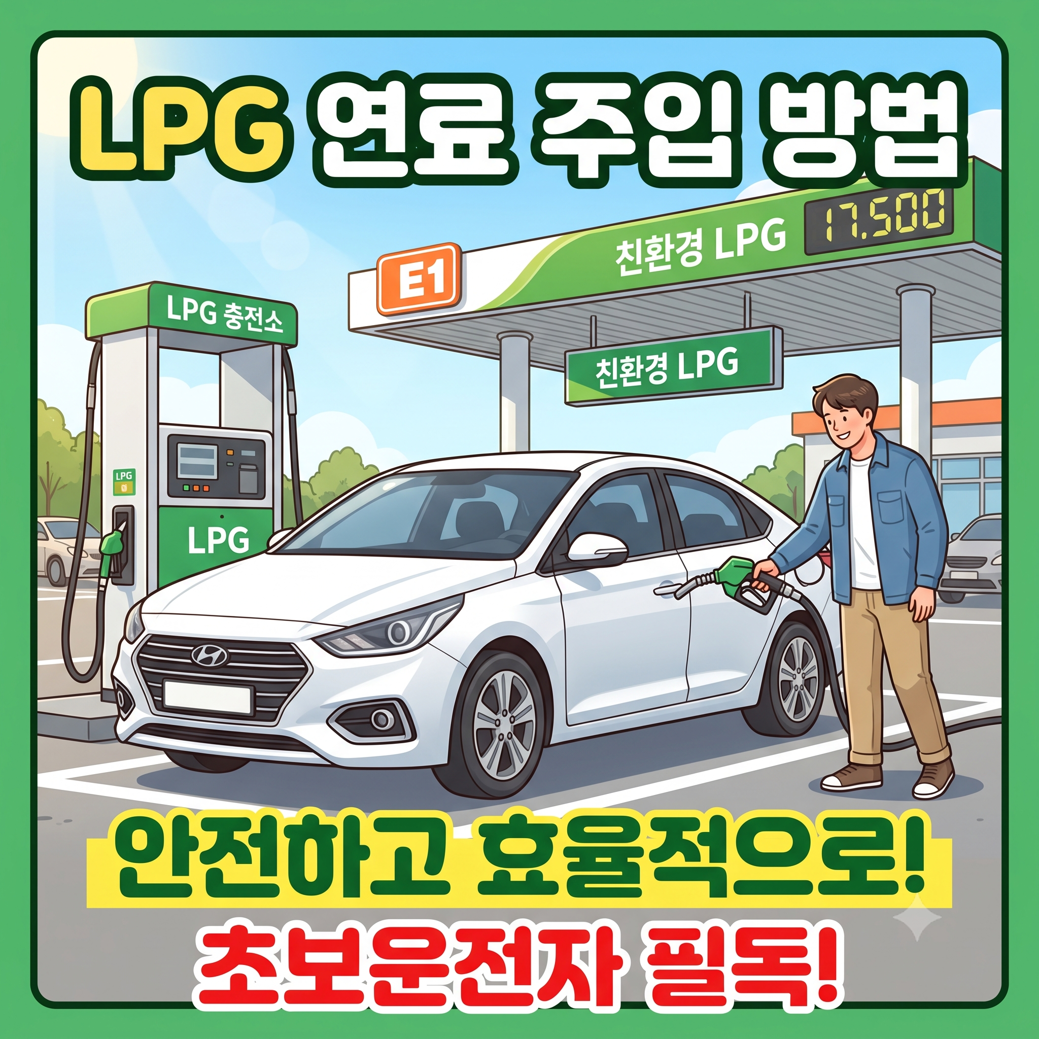 LPG 연료 주입 방법 완벽 가이드: 셀프 충전부터 안전 수칙까지