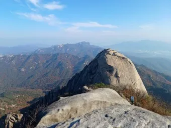 북한산 등산코스 국립공원 둘레길 숨은벽_16