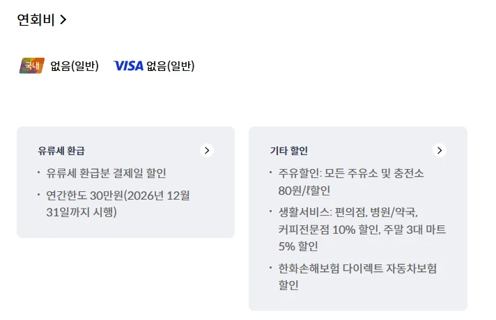 경차 유류세 환급카드 추천 2024년