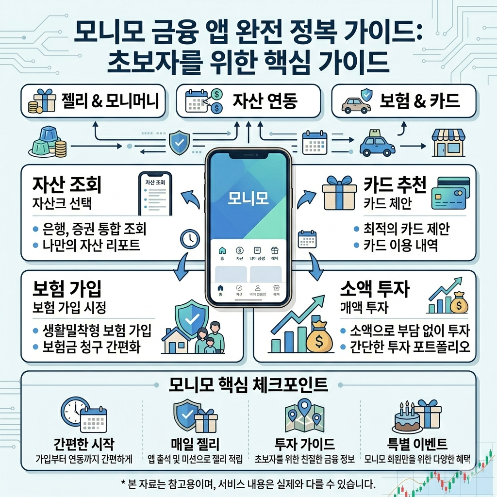 모니모 사용법 혜택&middot;모니머니&middot;가입 방법 인포그래픽
