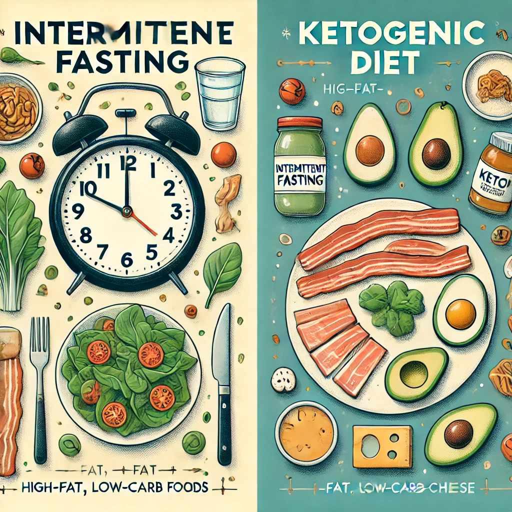 간헐적 단식 vs 키토제닉 관련 사진