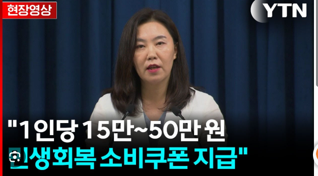 민생회복 소비쿠폰 정리