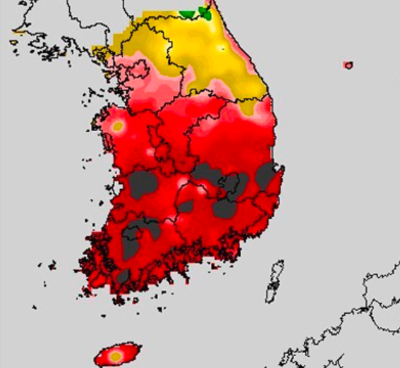 한반도 9~10월 기온