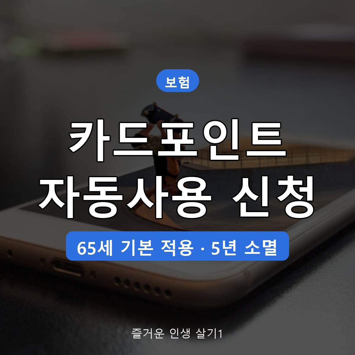 카드포인트 자동사용 서비스 신청&middot;해지 방법, 65세 이상 기본 적용 정리