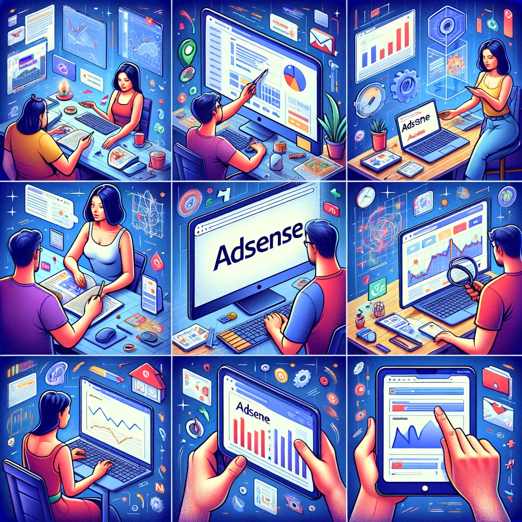 구글애드센스 관련 블로거 이미지