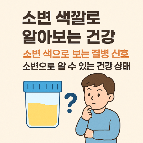 소변색깔로 알아보는 건강|소변 색으로 보는 질병 신호와 우리의 건강 상태