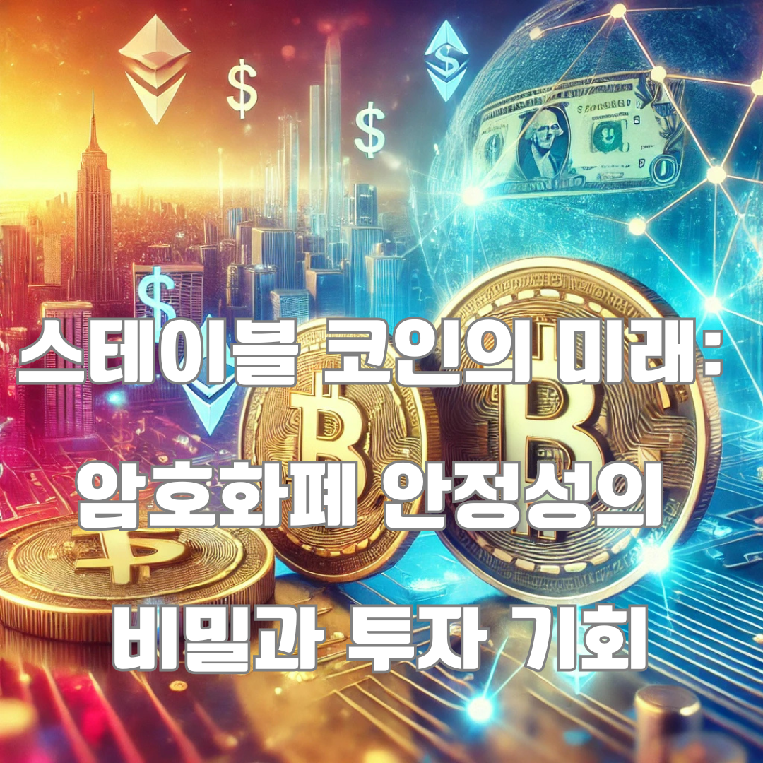 스테이블 코인: 암호화폐 세계의 안정성 비밀과 미래 전망