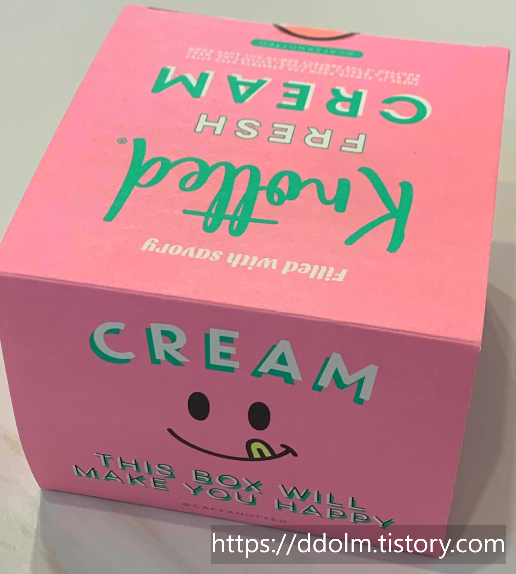 노티드 핑크박스 세트