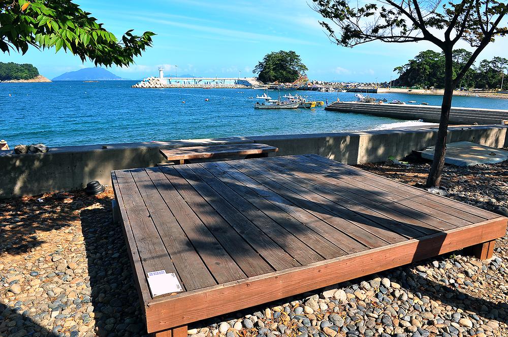 경상남도 남해군 항도야영장 소개