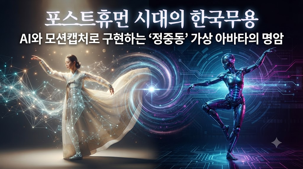 포스트휴먼 시대의 한국무용: AI와 모션캡처로 구현하는 &lsquo;정중동&rsquo; 가상 아바타의 명암