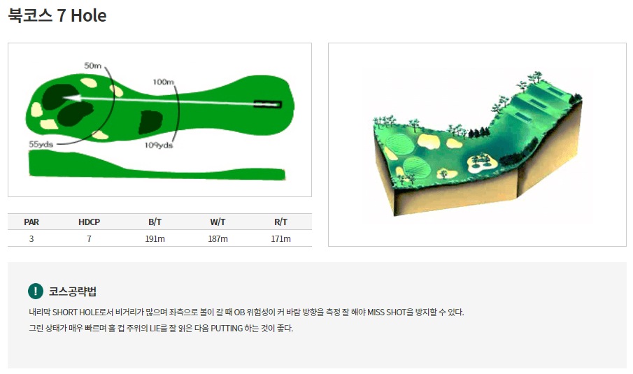 통도파인이스트 컨트리클럽 북코스 7