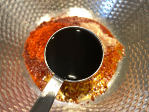 오이소박이 양념 - 매실청