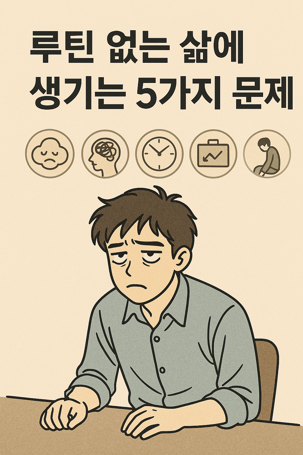 루틴 없는 삶에 생기는 5가지 문제
