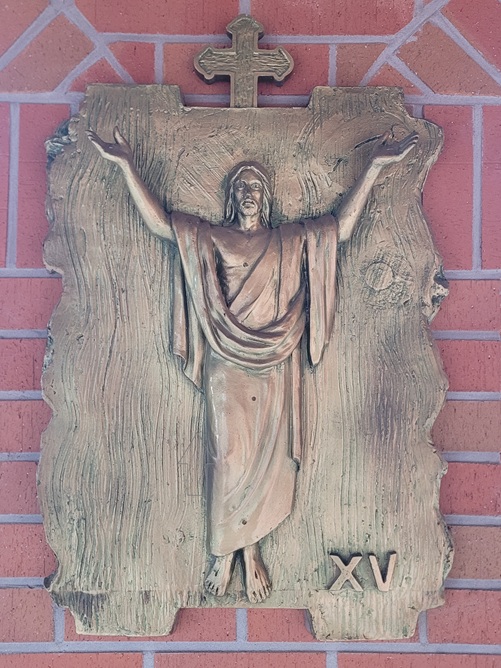 감곡 매괴성모성지성당 십자가의 길 제15처 사진