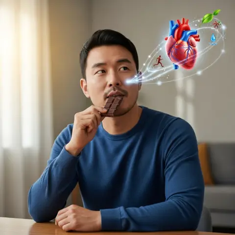 다크초콜릿 섭취로 심혈관 건강 관리