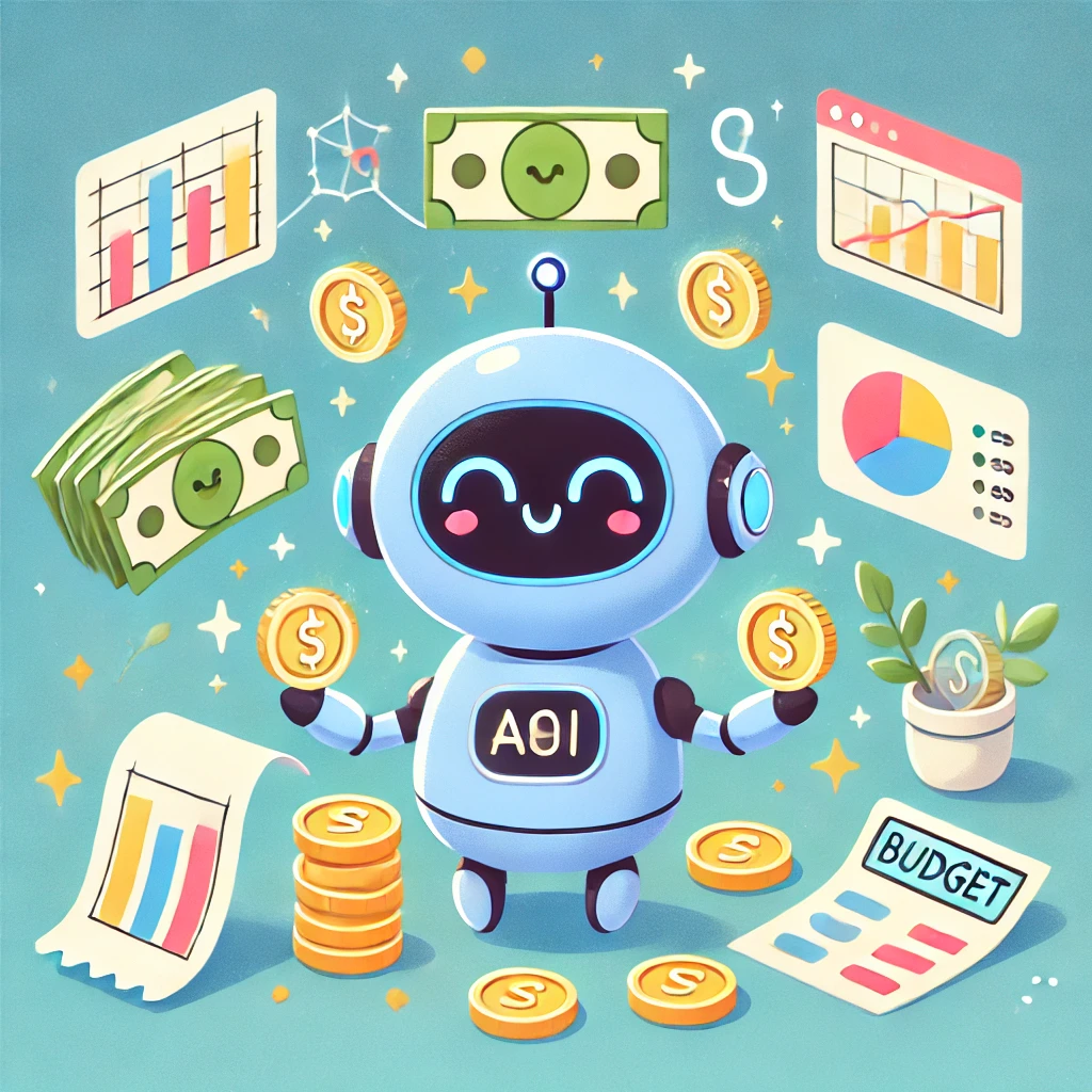 AI가 재무관리하는 이미지