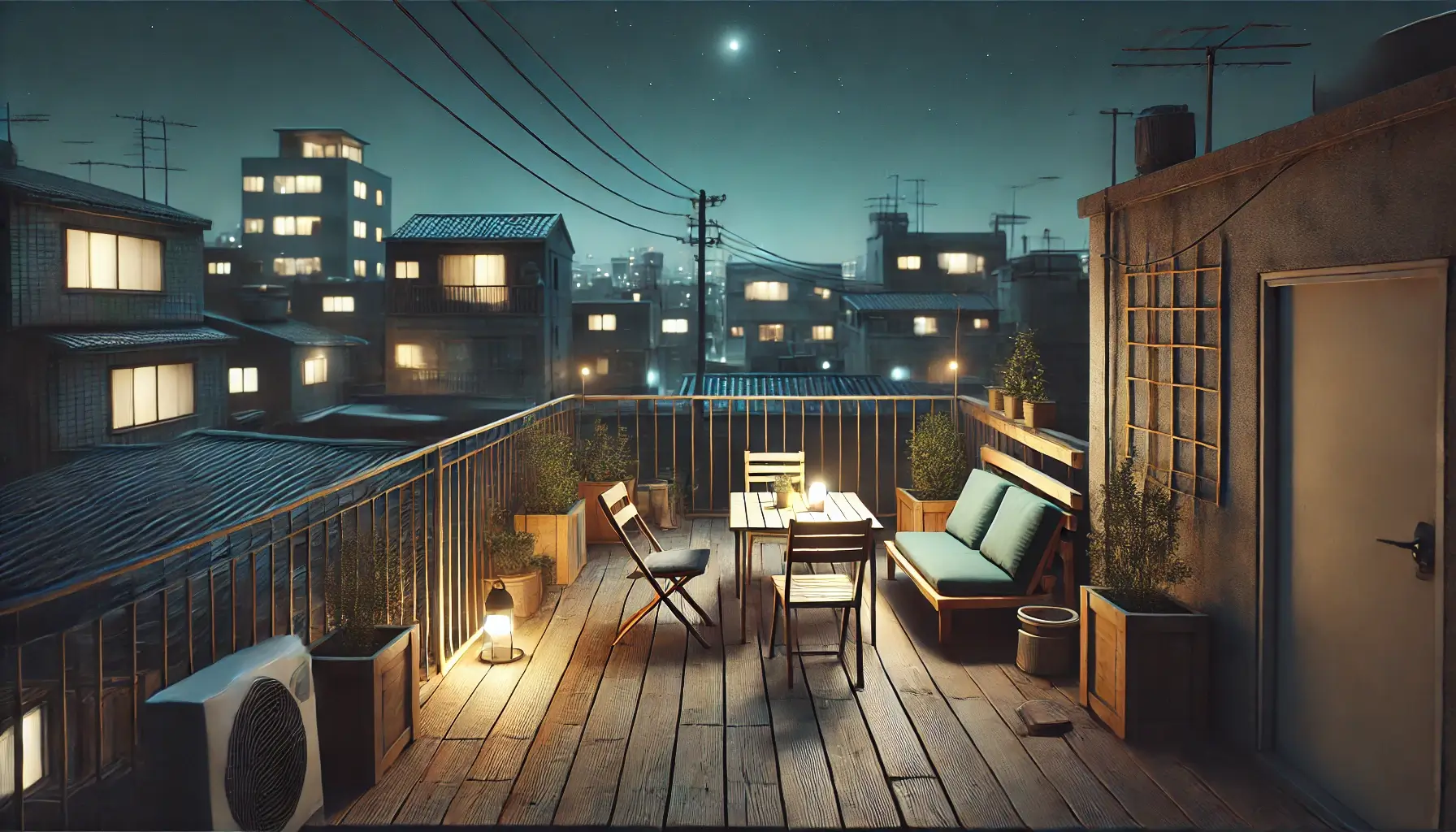 옥상 데크, 옥상 꾸미기, 옥상 태양광 설치