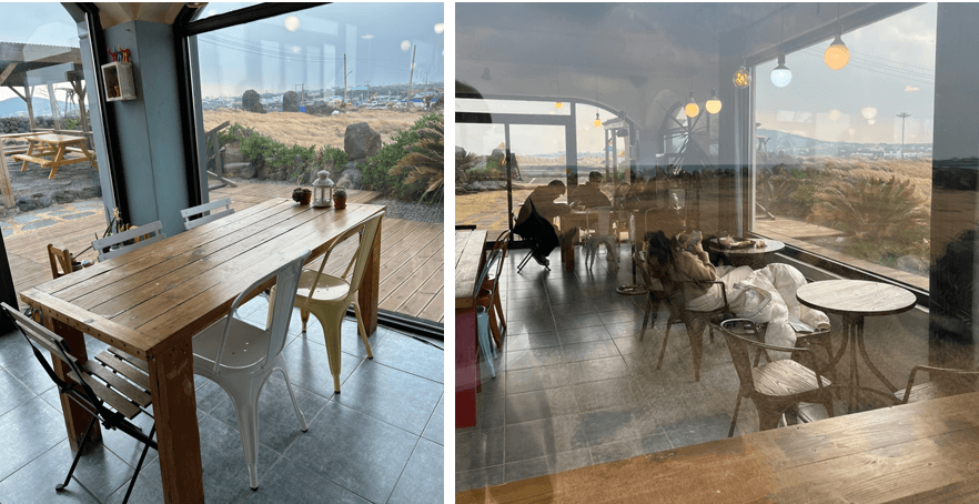 등머울-내부-테이블들