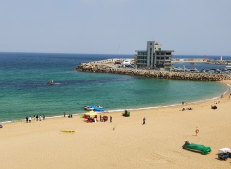 안목해변