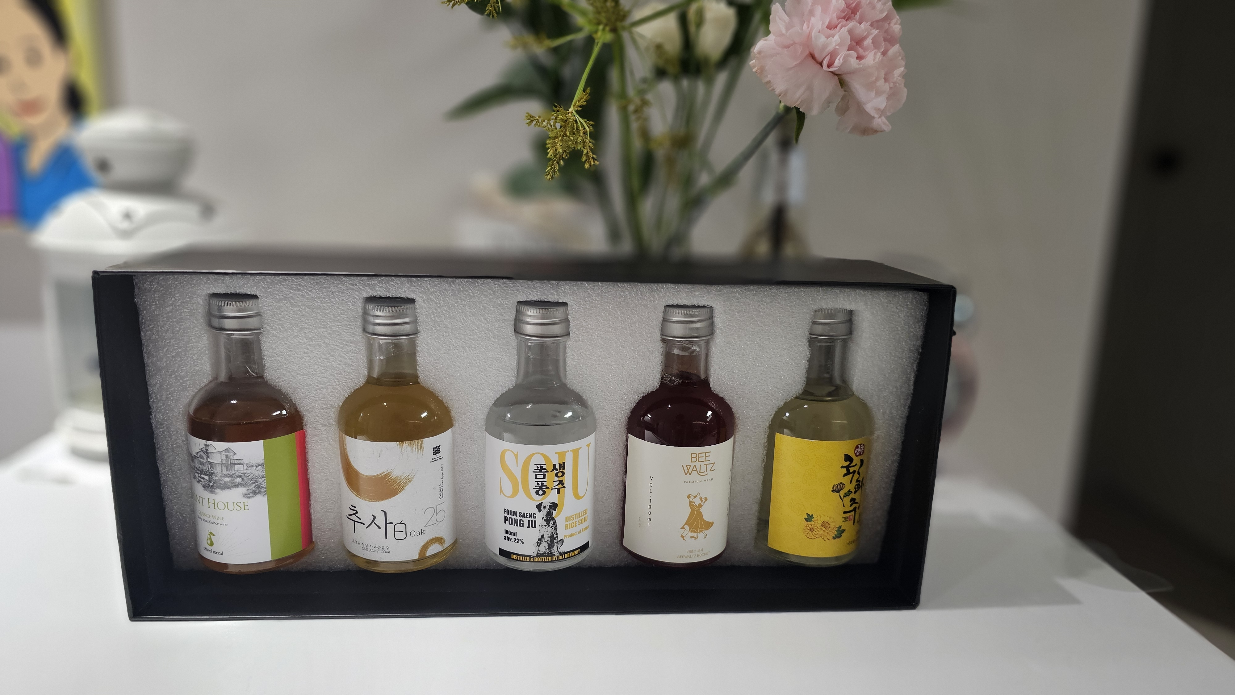 폼생포무, 추사백 오크25, 비왈츠보쉐, 세인트하우스 모과와인, 국화주 42