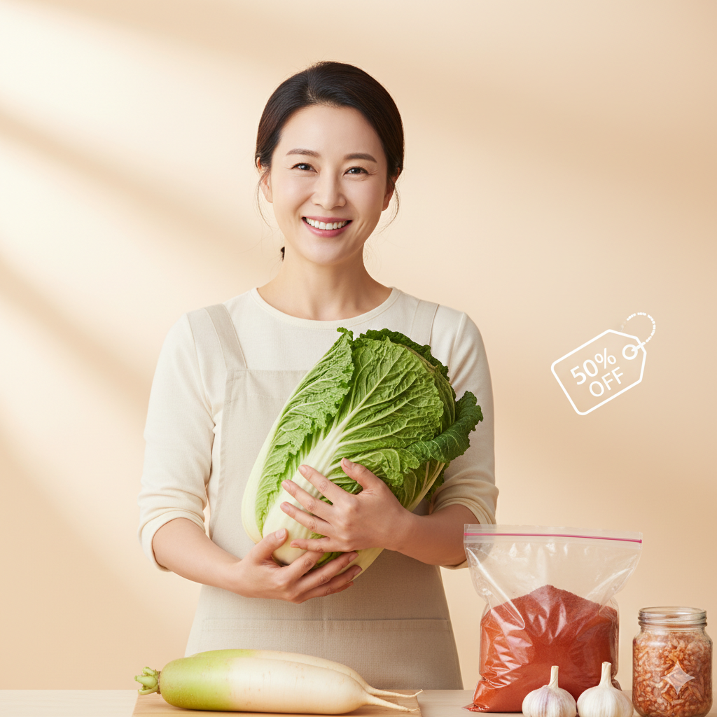 지금 김장하면 최대 50% 할인받는 꿀팁(출처:농림축산식품부)