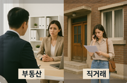 부동산과 직거래 관련 이미지