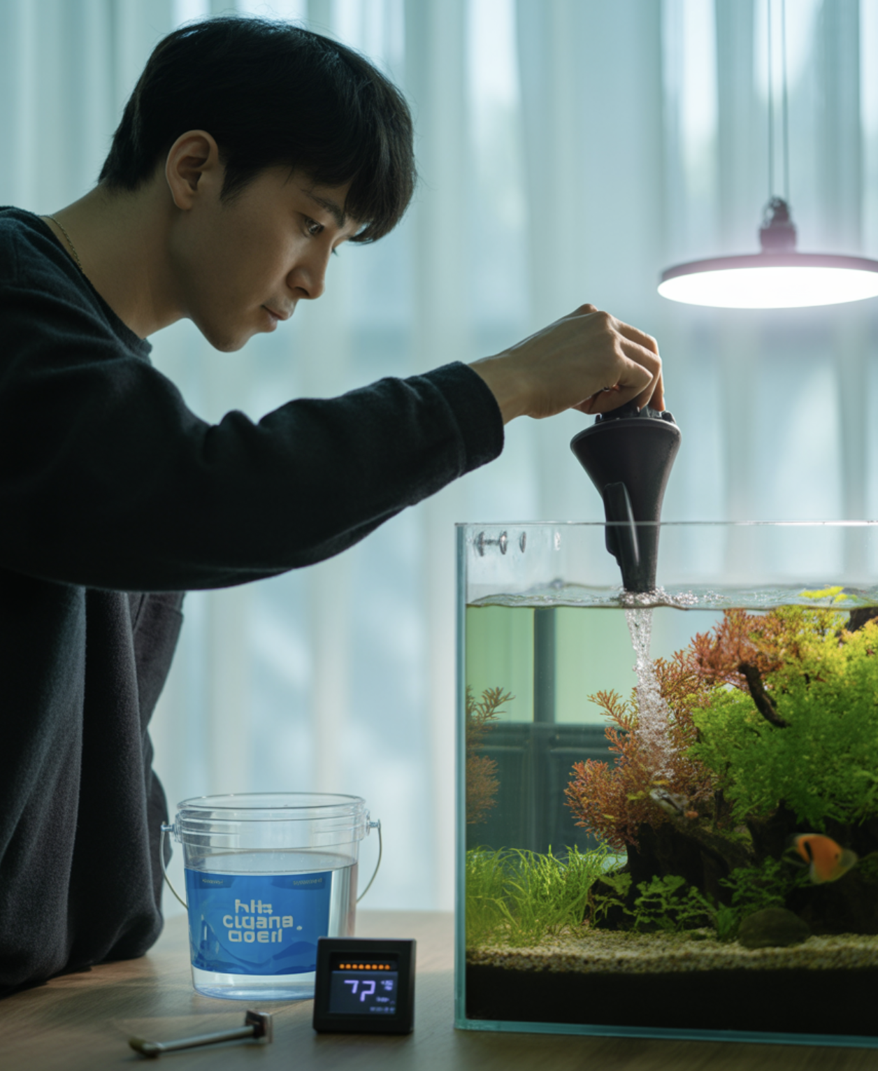 수질 관리 - 예민한 요정을 위한 배려