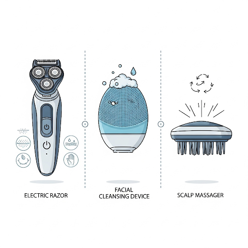 남성 뷰티 관리기기 이미지