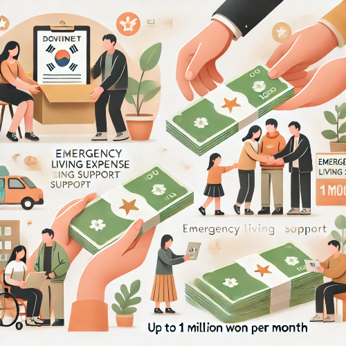 월 최대 100만 원! 정부 긴급생계비 지원 대상 확인하세요