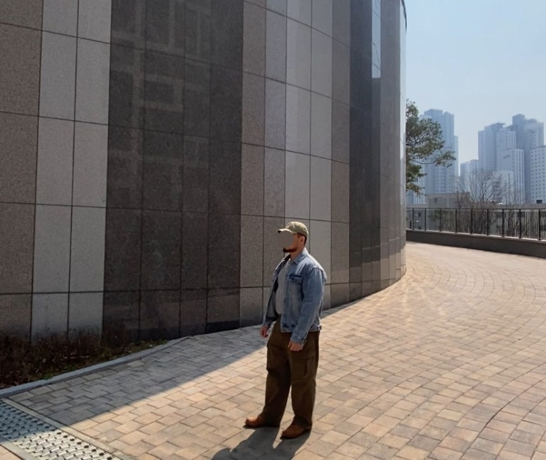 데일리룩(2025. 4. 3.)폴로랄프로렌 더블알엘 가먼트 다잉 트윌 볼캡, 무신사스탠다드 연청자켓, 빈티지와플 헨리넥, 프리즘웍스 카고 팬츠, 레드윙 아이언레인저 호손뮬스키너