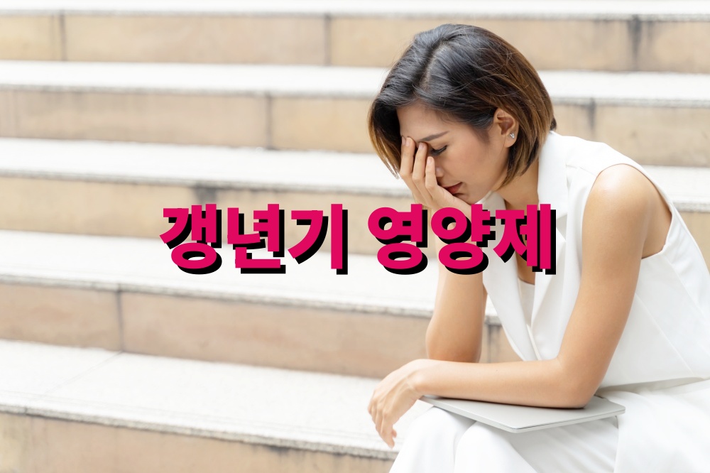 갱년기 영양제 브랜드 비교표 선물용