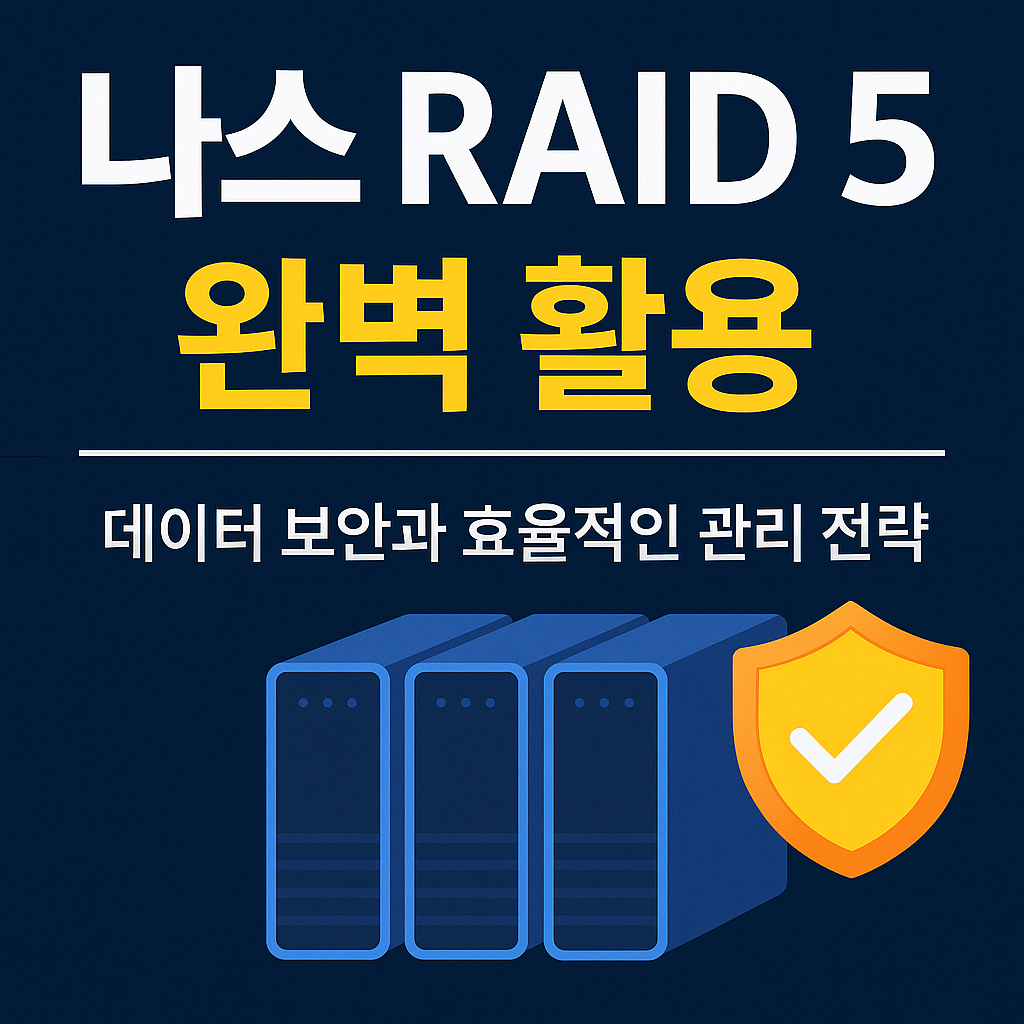 나스 RAID 5 완벽 활용 – 데이터 보안과 효율적인 관리 전략