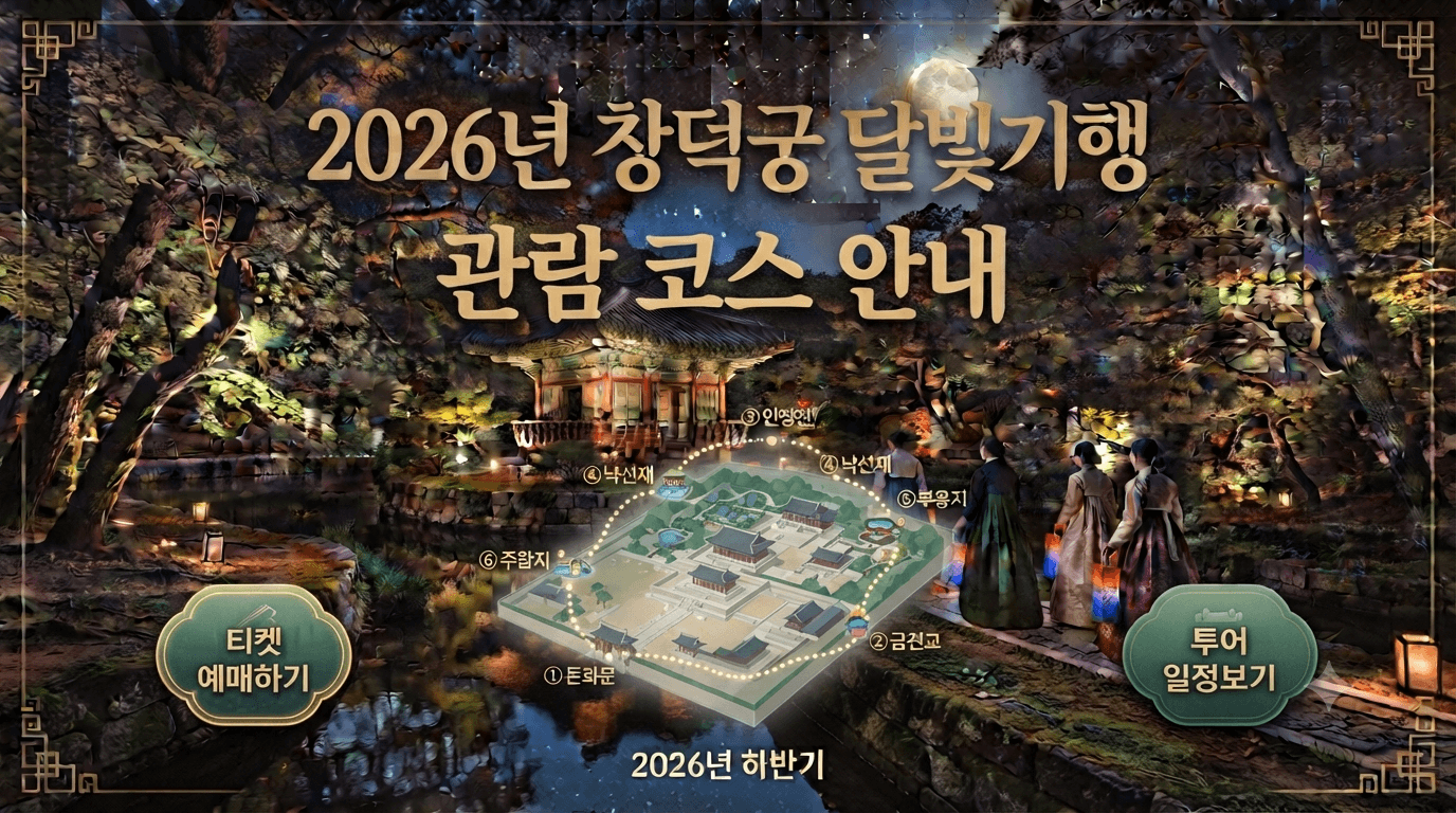 창덕궁 달빛기행 예매